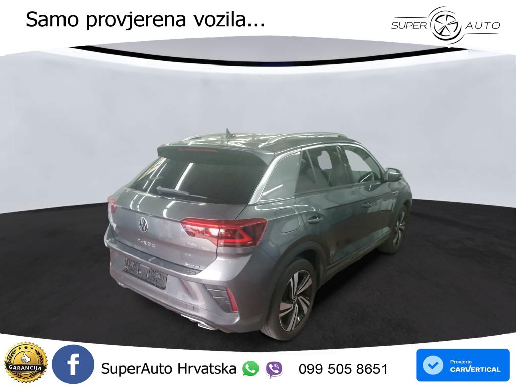 Volkswagen T-Roc 2.0 TSI (190 KS) 4M DSG R-Line LED+GR SJED+ACC