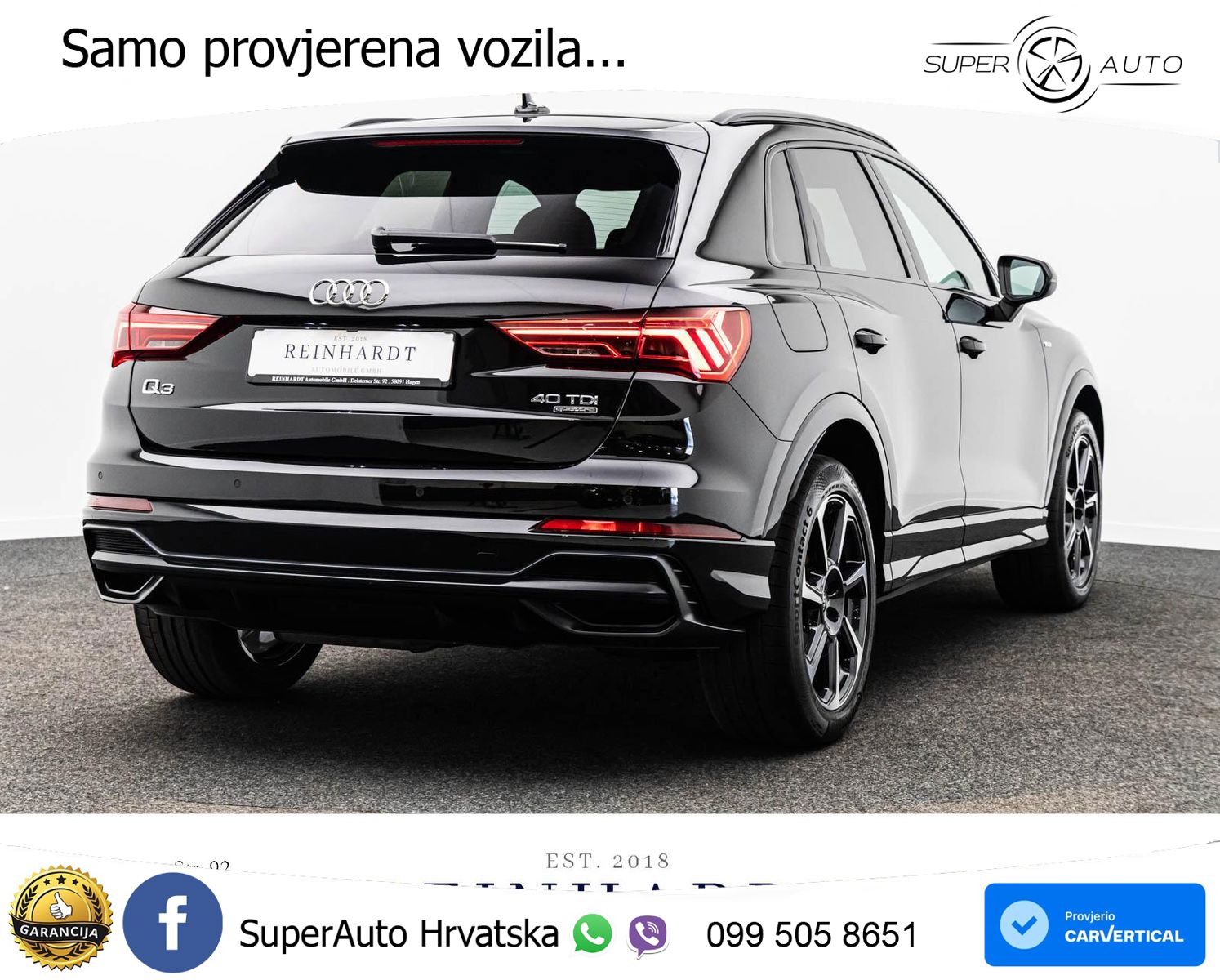 Audi Q3 40 TDI (200 KS) quattro S tronic S line