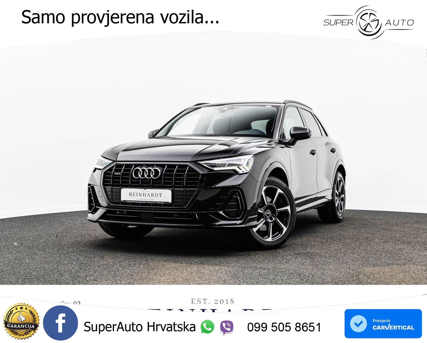 Audi Q3 40 TDI (200 KS) quattro S tronic S line