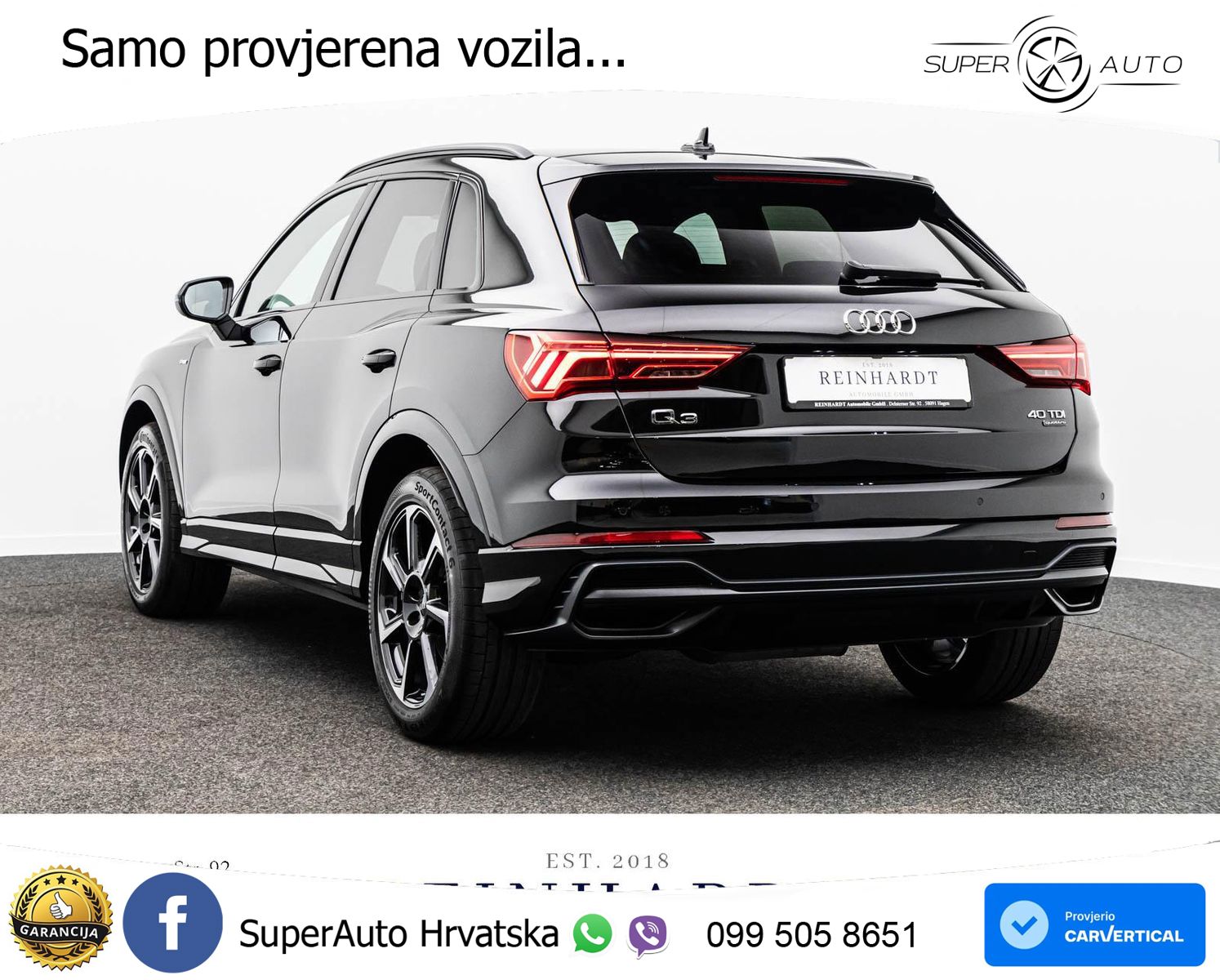 Audi Q3 40 TDI (200 KS) quattro S tronic S line