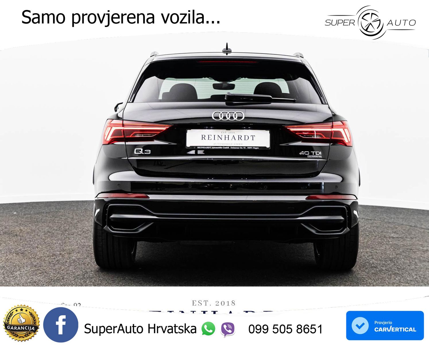 Audi Q3 40 TDI (200 KS) quattro S tronic S line