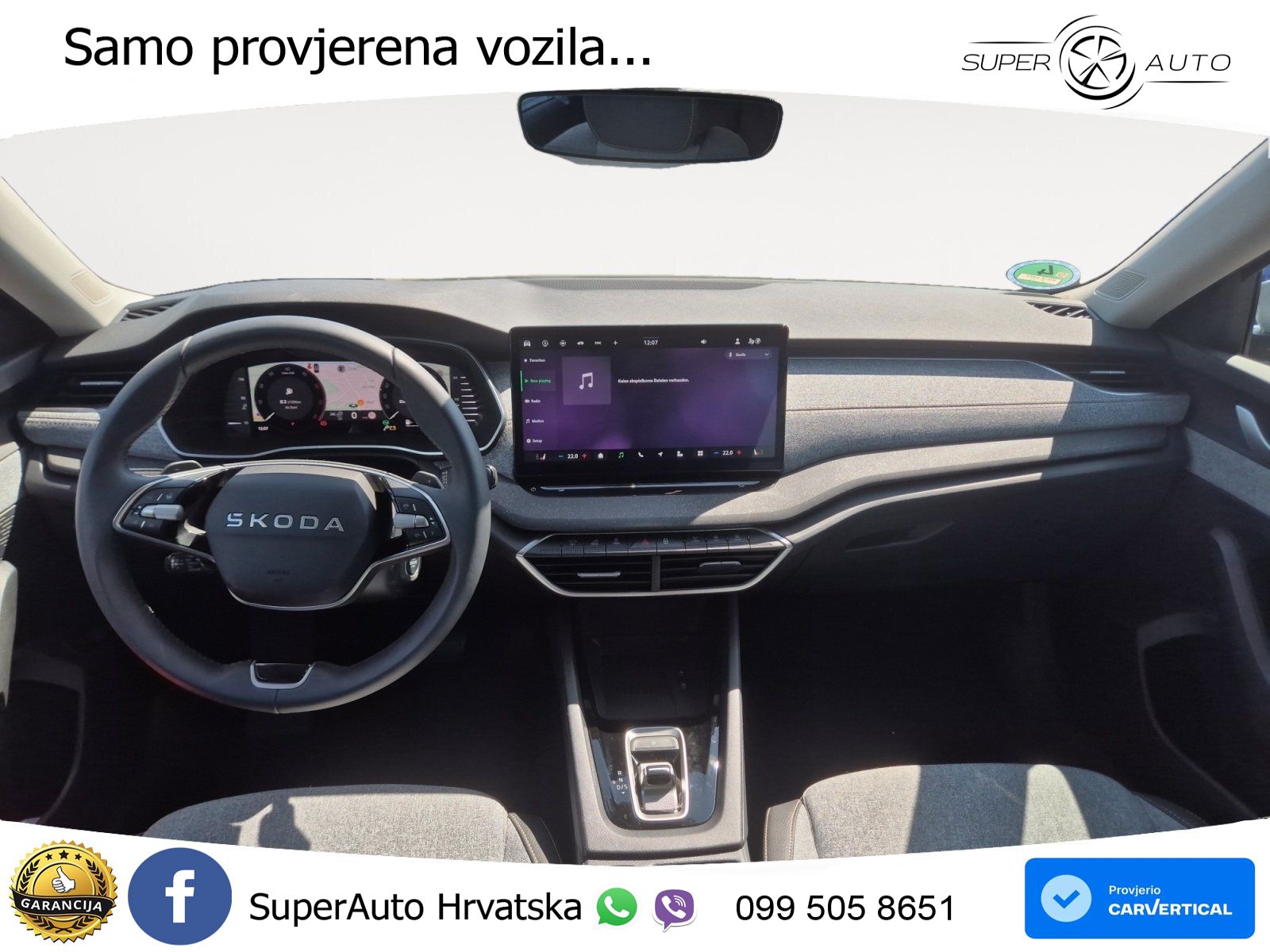 Škoda Octavia Combi 2.0 TDI (150 KS) DSG Selection LED+GR SJED+ACC