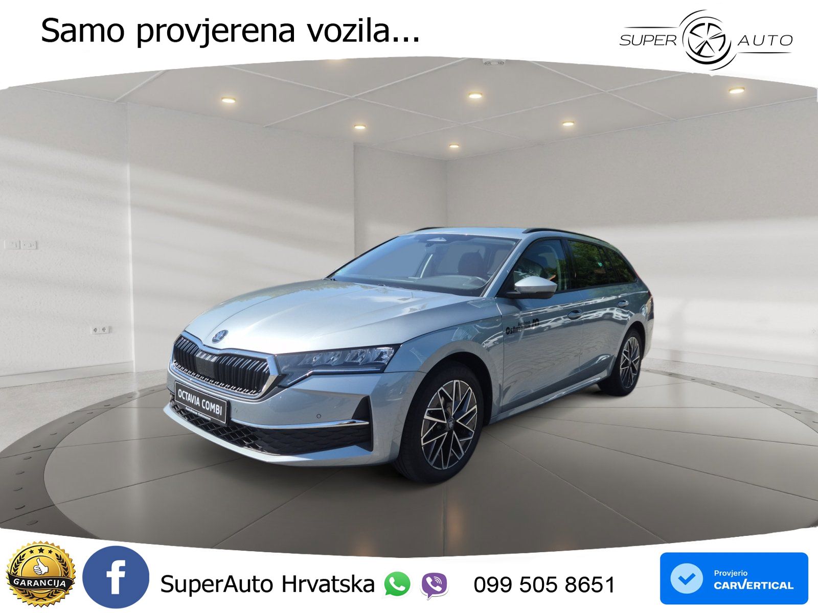 Škoda Octavia Combi 2.0 TDI (150 KS) DSG Selection LED+GR SJED+ACC