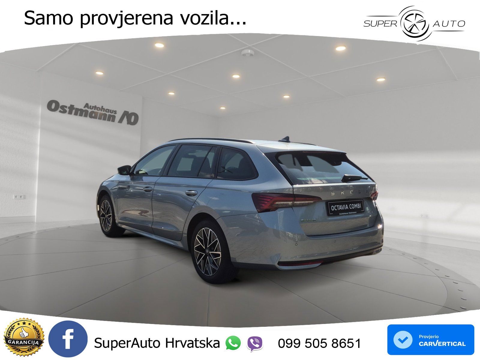 Škoda Octavia Combi 2.0 TDI (150 KS) DSG Selection LED+GR SJED+ACC