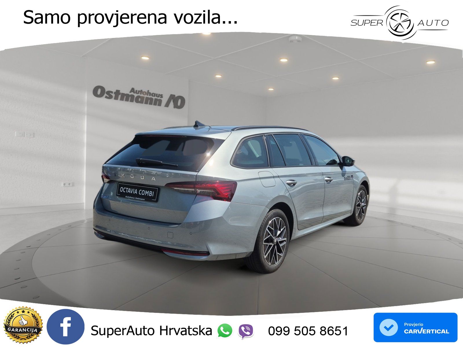 Škoda Octavia Combi 2.0 TDI (150 KS) DSG Selection LED+GR SJED+ACC