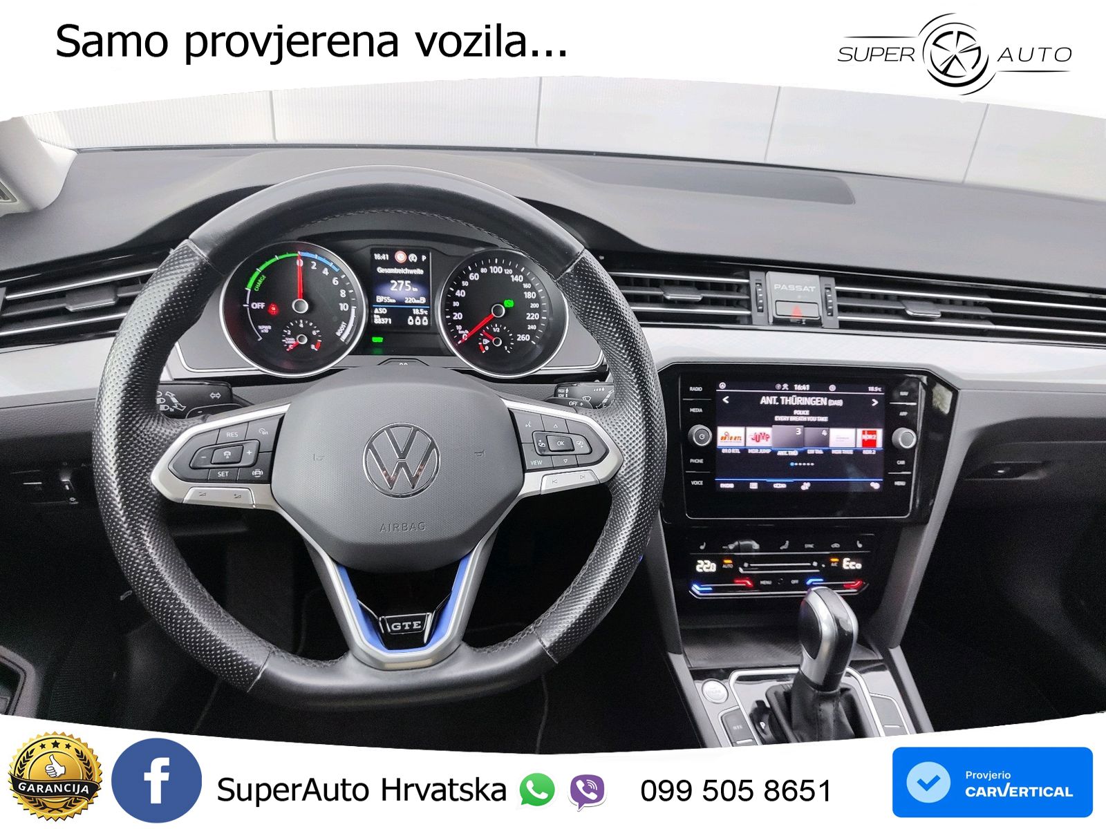 Volkswagen Passat Variant GTE 1.4 TSI (218 KS) DSG LED+GR SJED+ACC