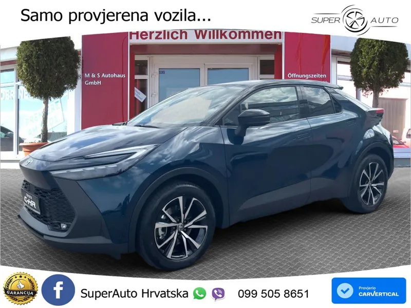 Toyota C-HR 1.8 (140 KS) Hybrid e-CVT Team Deutschland LED+GR SJED+ACC