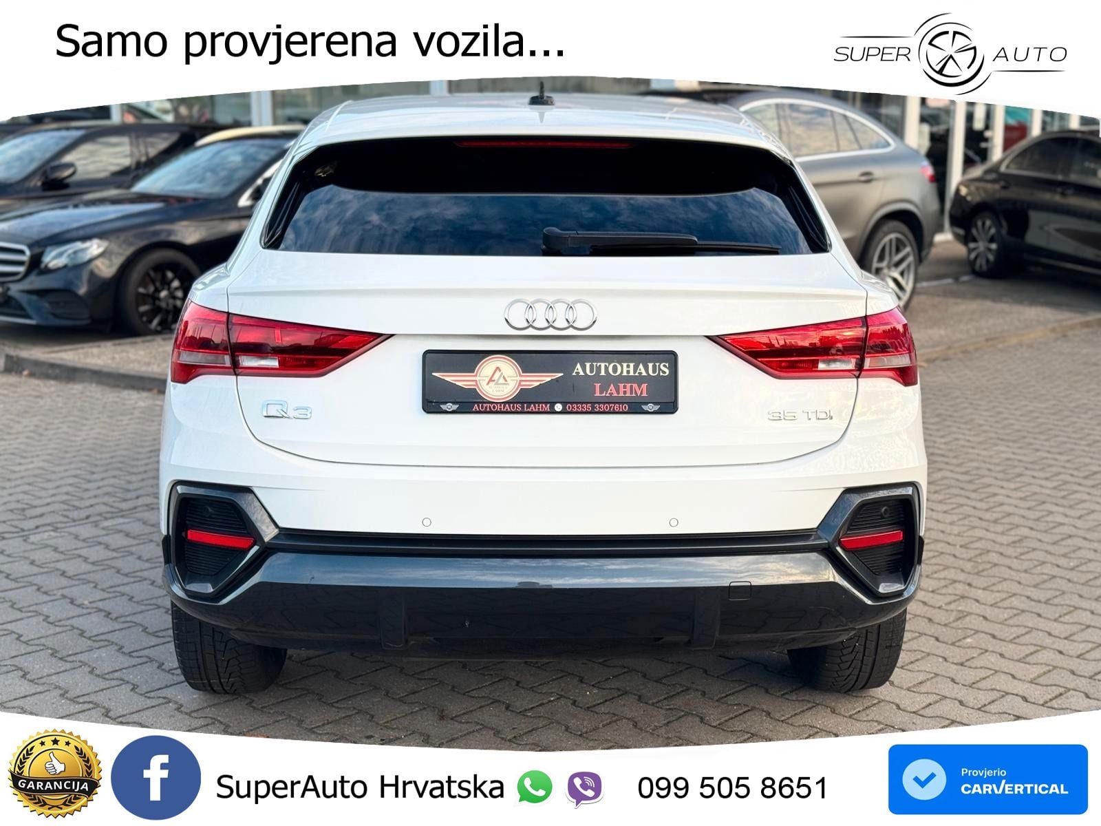 Audi Q3 Sportback 35 TDI (150 KS) S tronic LED+GR SJED+ACC