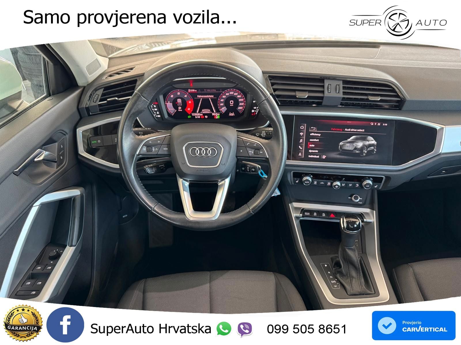 Audi Q3 Sportback 35 TDI (150 KS) S tronic LED+GR SJED+ACC