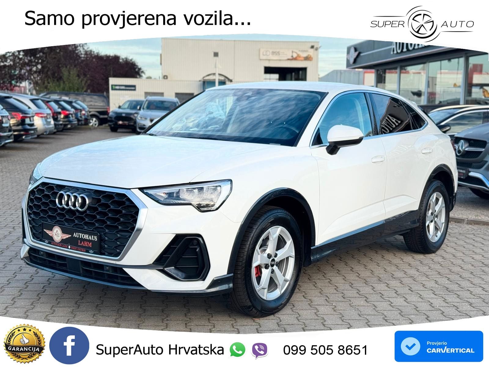 Audi Q3 Sportback 35 TDI (150 KS) S tronic LED+GR SJED+ACC