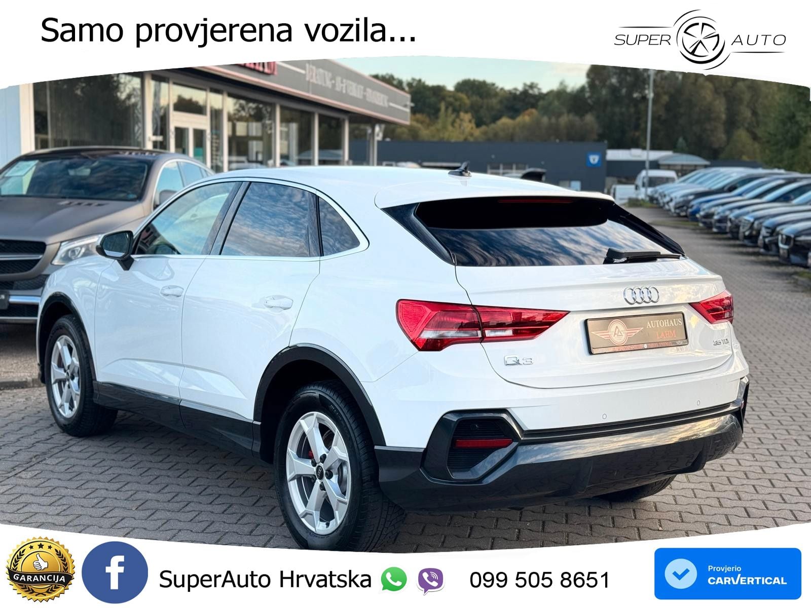 Audi Q3 Sportback 35 TDI (150 KS) S tronic LED+GR SJED+ACC
