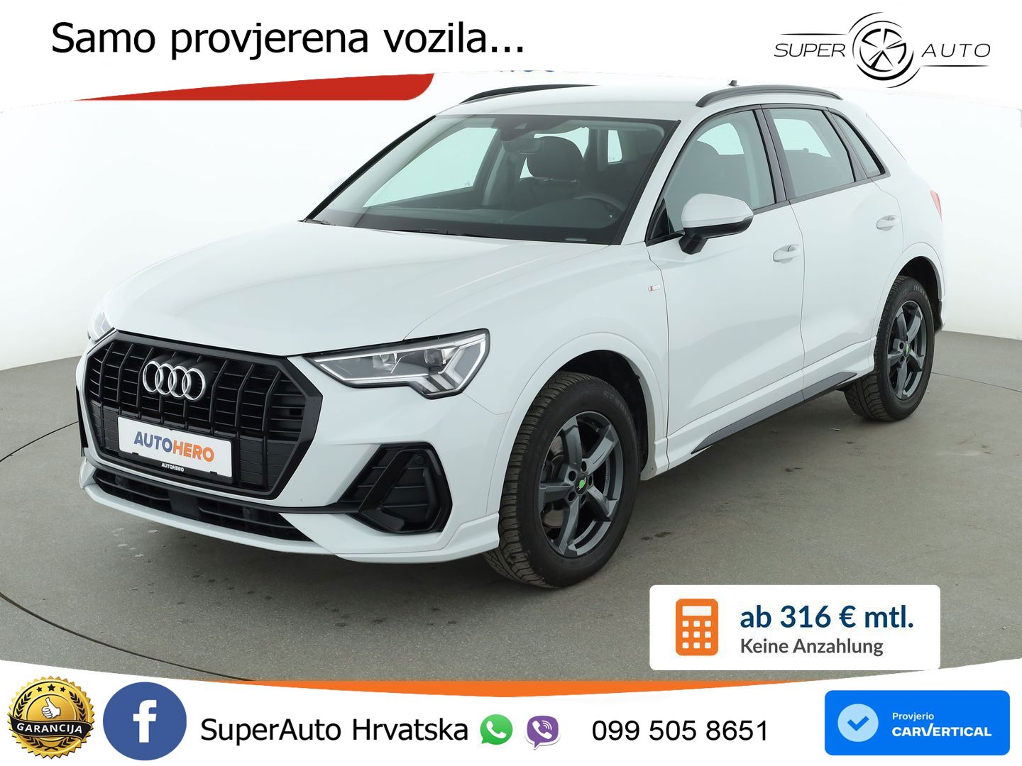 Audi Q3 35 TDI (150 KS) S tronic S line