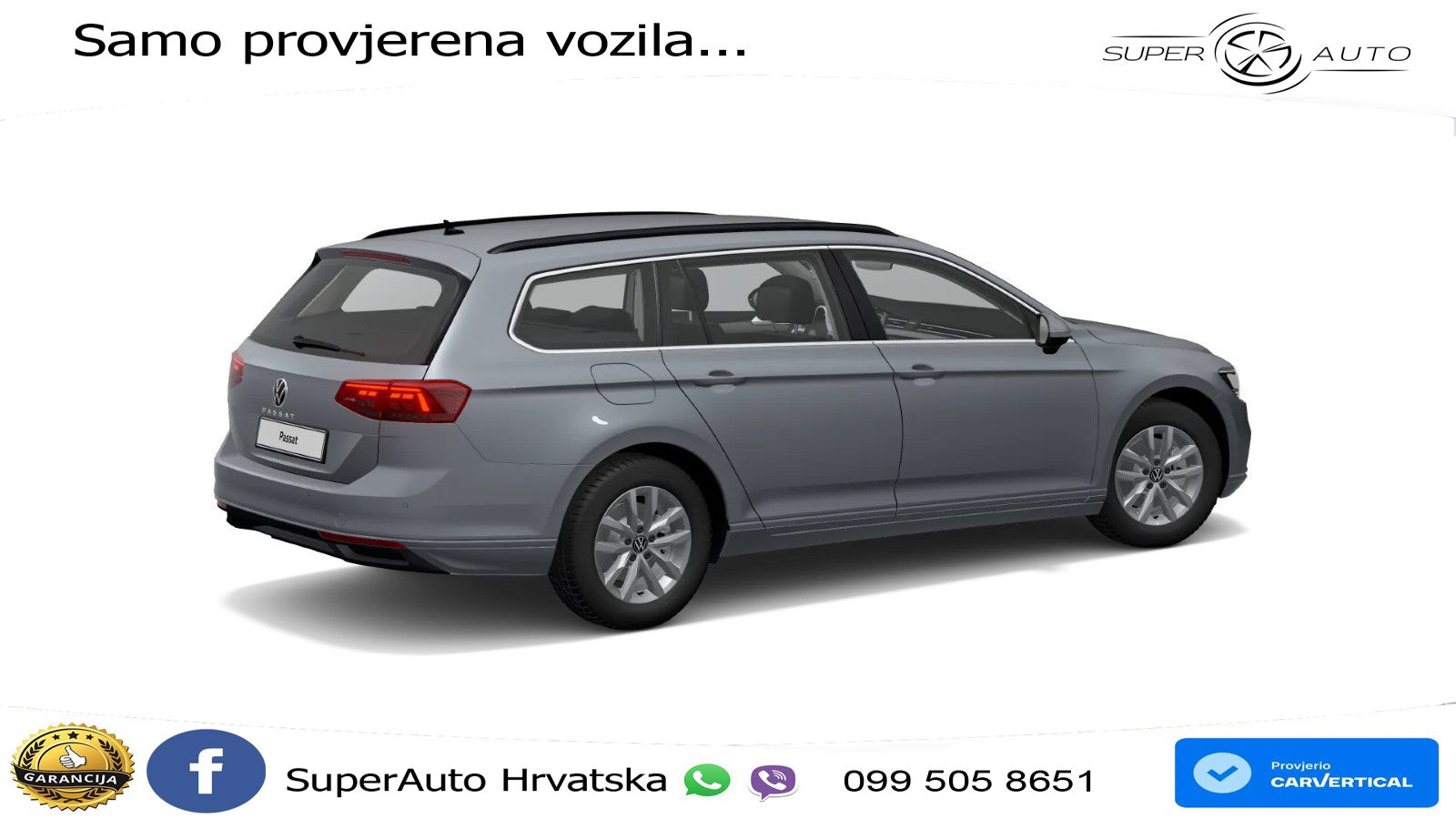 Volkswagen Passat Variant 2.0 TDI (150 KS) DSG Business LED+GR SJED+ACC