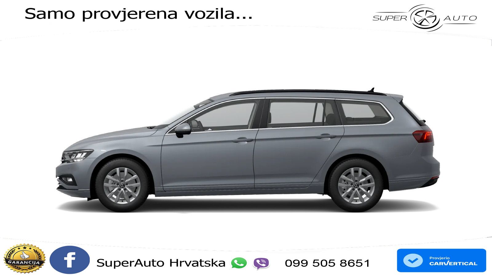 Volkswagen Passat Variant 2.0 TDI (150 KS) DSG Business LED+GR SJED+ACC