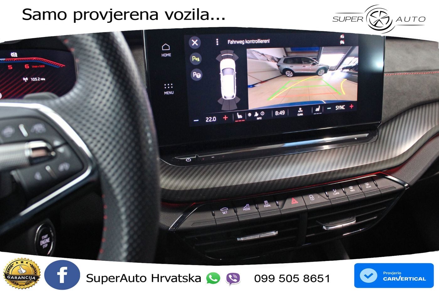 Škoda Octavia Combi RS 2.0 TDI (200 KS) DSG LED+GR SJED+ACC