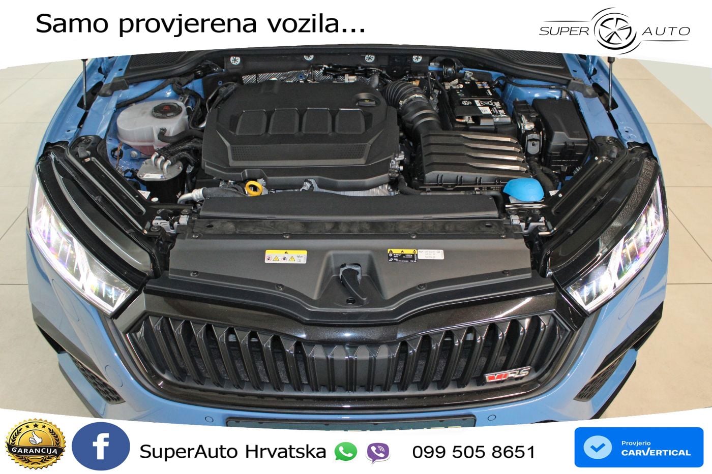 Škoda Octavia Combi RS 2.0 TDI (200 KS) DSG LED+GR SJED+ACC