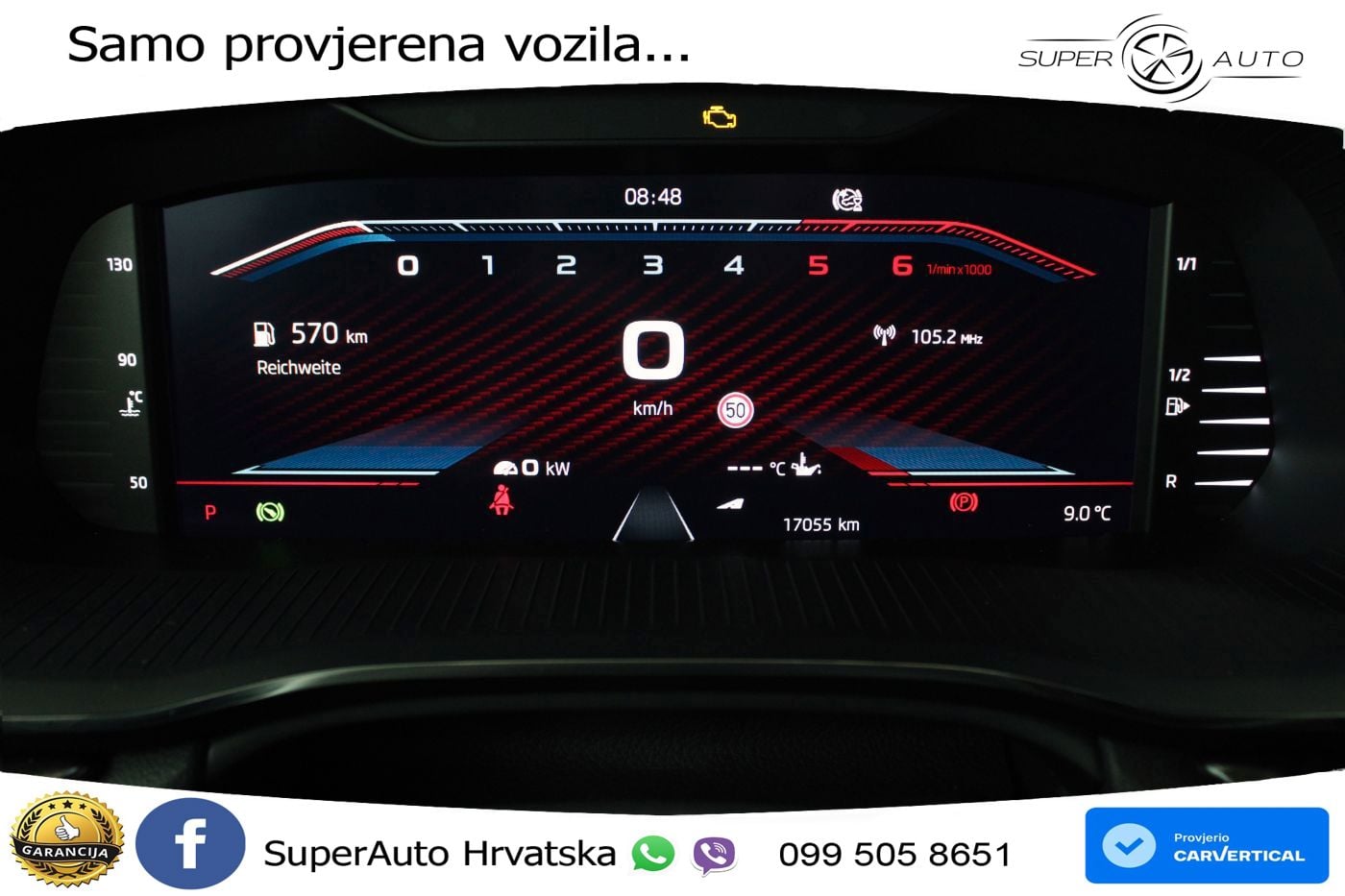 Škoda Octavia Combi RS 2.0 TDI (200 KS) DSG LED+GR SJED+ACC