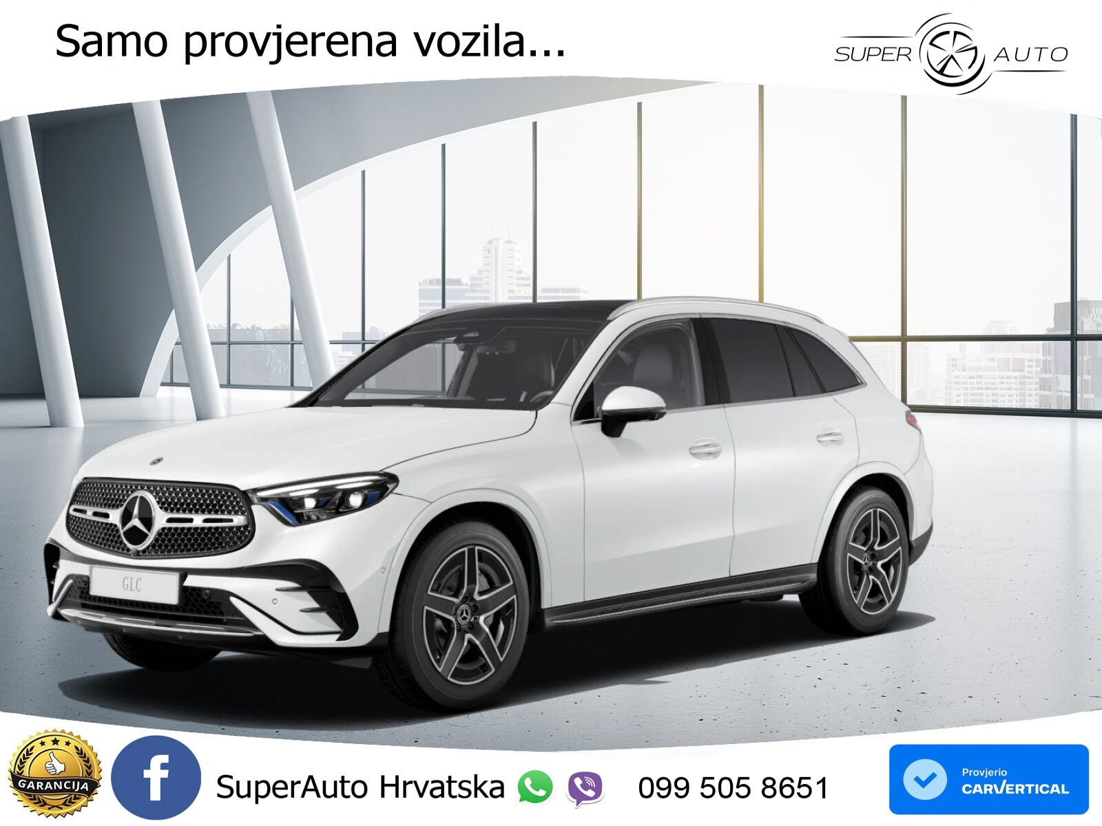 Mercedes GLC 300d (269 KS) 4MATIC 9G-TRONIC AMG ZRAČNI+ACC+GR SJED+KAM+PANO