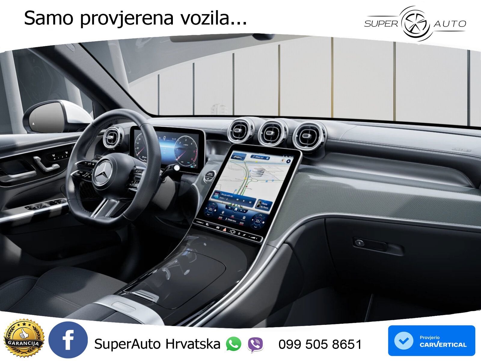 Mercedes GLC 300d (269 KS) 4MATIC 9G-TRONIC AMG ZRAČNI+ACC+GR SJED+KAM+PANO