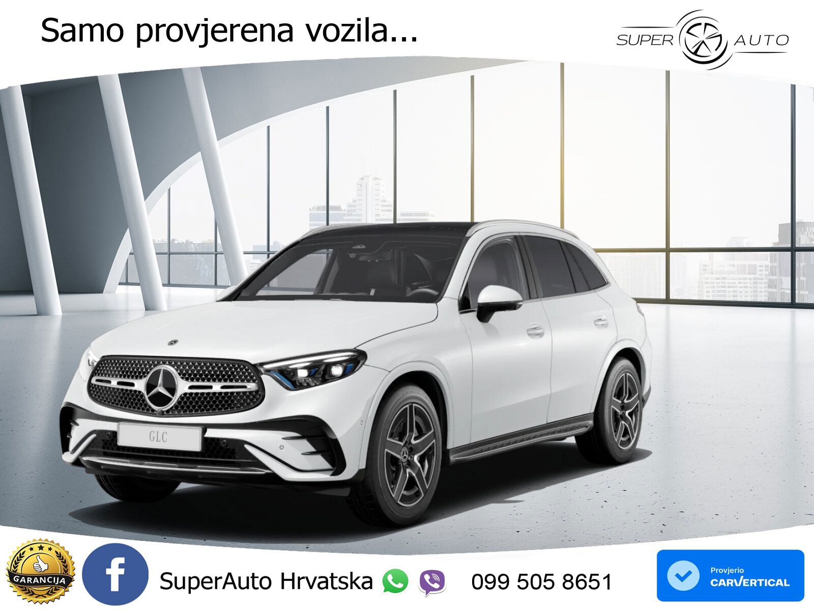 Mercedes GLC 300d (269 KS) 4MATIC 9G-TRONIC AMG ZRAČNI+ACC+GR SJED+KAM+PANO
