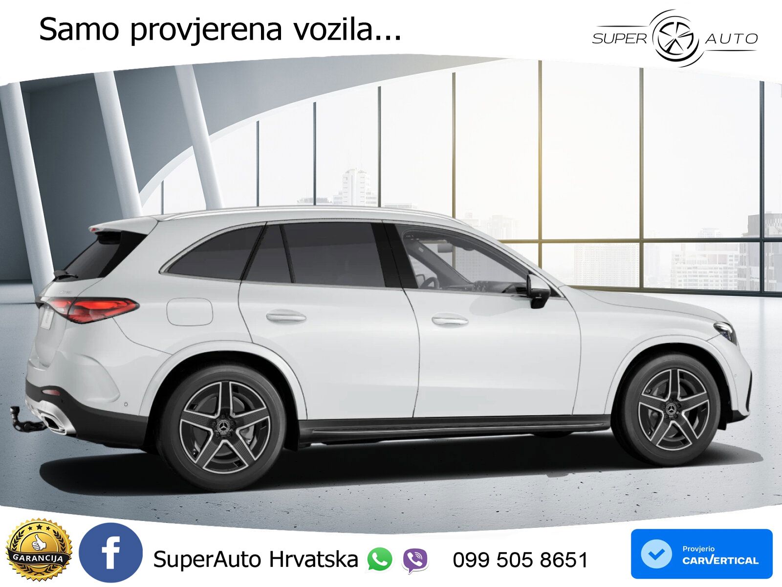 Mercedes GLC 300d (269 KS) 4MATIC 9G-TRONIC AMG ZRAČNI+ACC+GR SJED+KAM+PANO