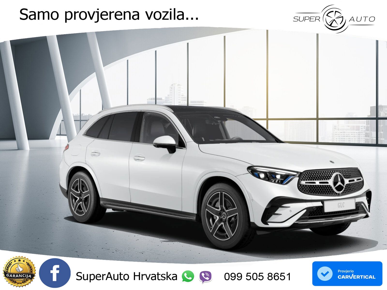 Mercedes GLC 300d (269 KS) 4MATIC 9G-TRONIC AMG ZRAČNI+ACC+GR SJED+KAM+PANO