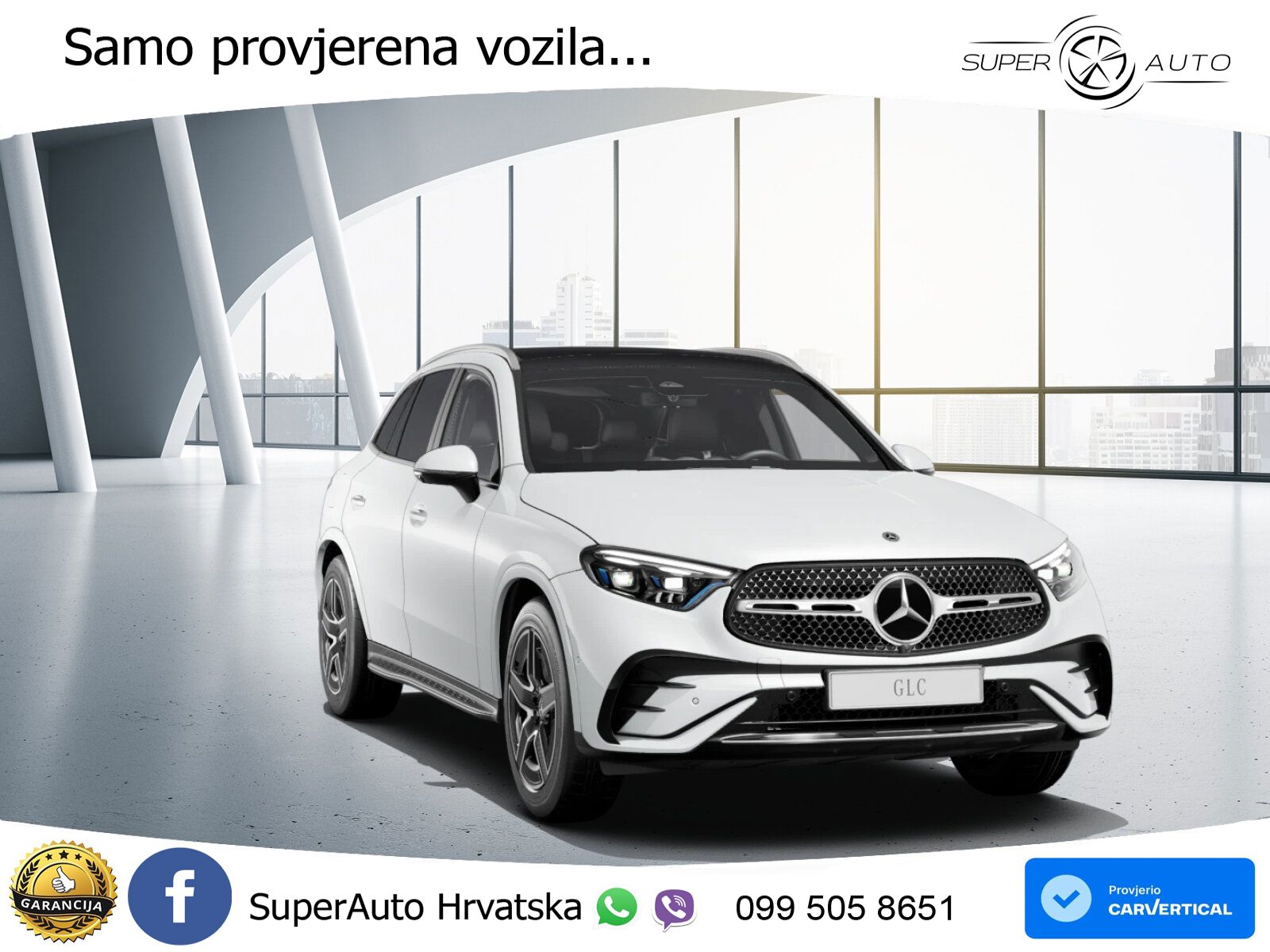 Mercedes GLC 300d (269 KS) 4MATIC 9G-TRONIC AMG ZRAČNI+ACC+GR SJED+KAM+PANO
