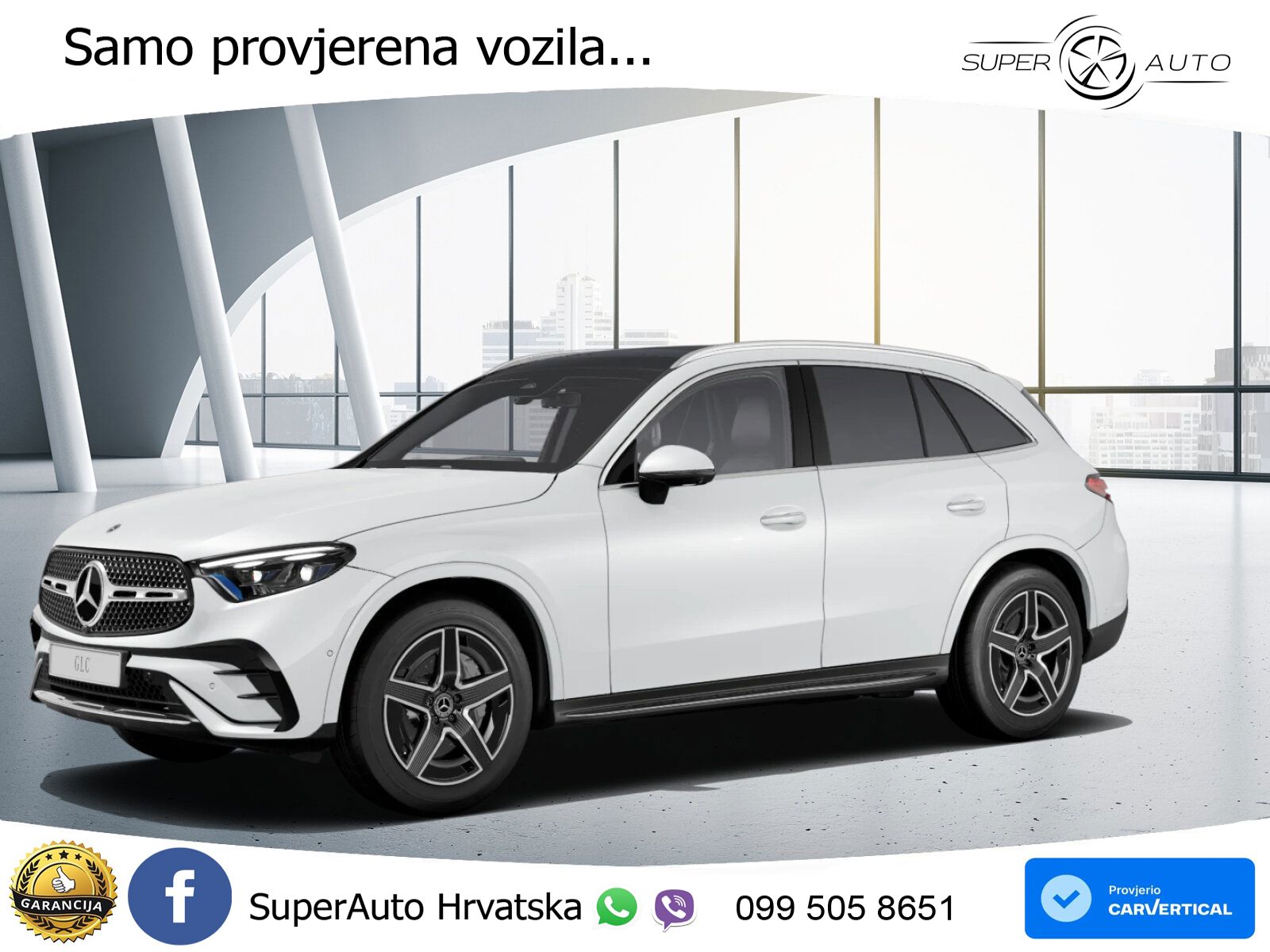 Mercedes GLC 300d (269 KS) 4MATIC 9G-TRONIC AMG ZRAČNI+ACC+GR SJED+KAM+PANO