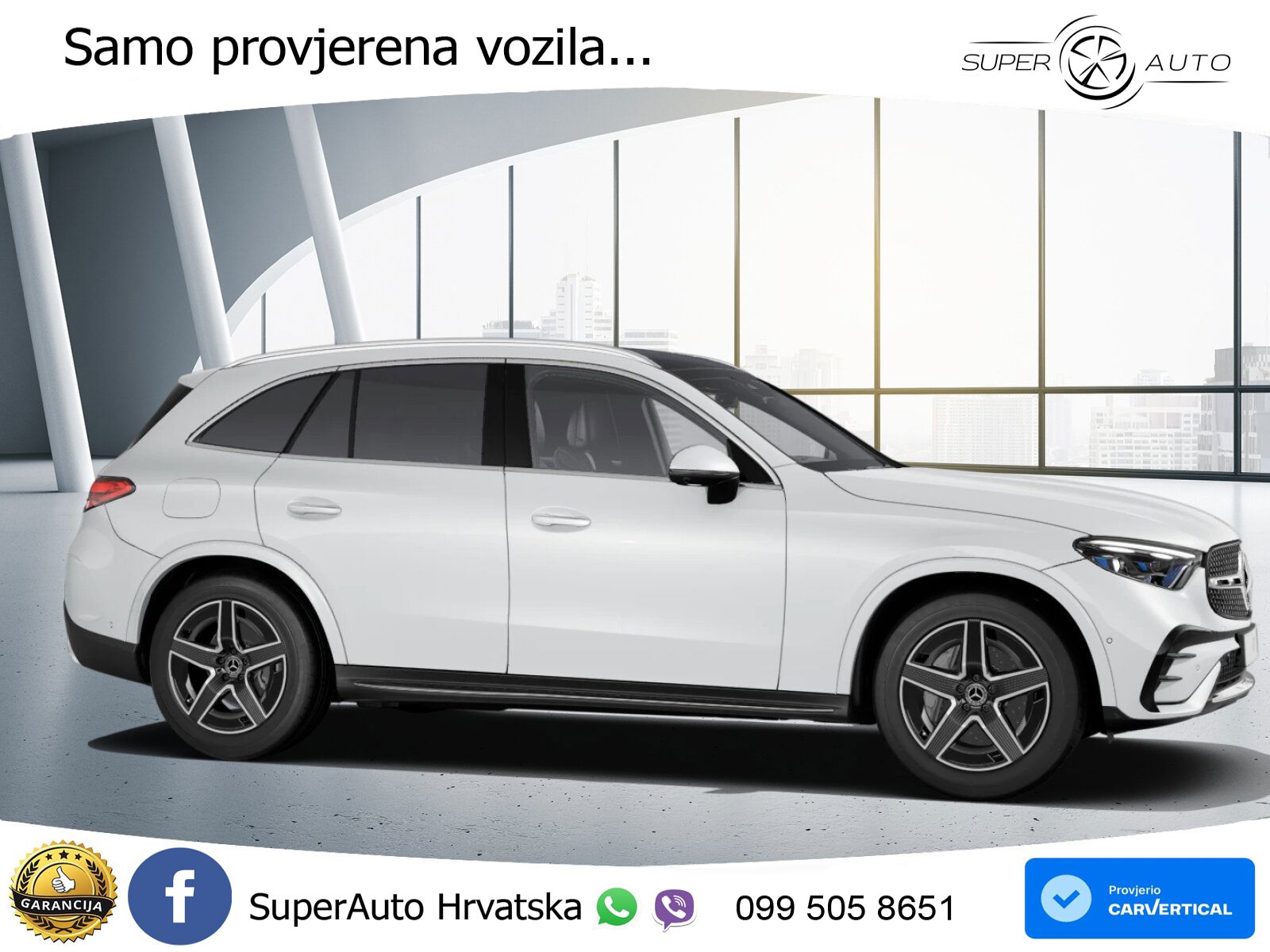 Mercedes GLC 300d (269 KS) 4MATIC 9G-TRONIC AMG ZRAČNI+ACC+GR SJED+KAM+PANO
