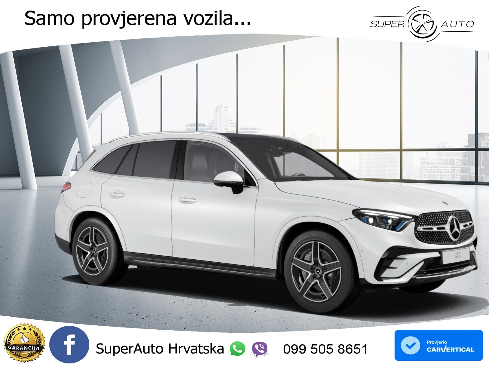 Mercedes GLC 300d (269 KS) 4MATIC 9G-TRONIC AMG ZRAČNI+ACC+GR SJED+KAM+PANO
