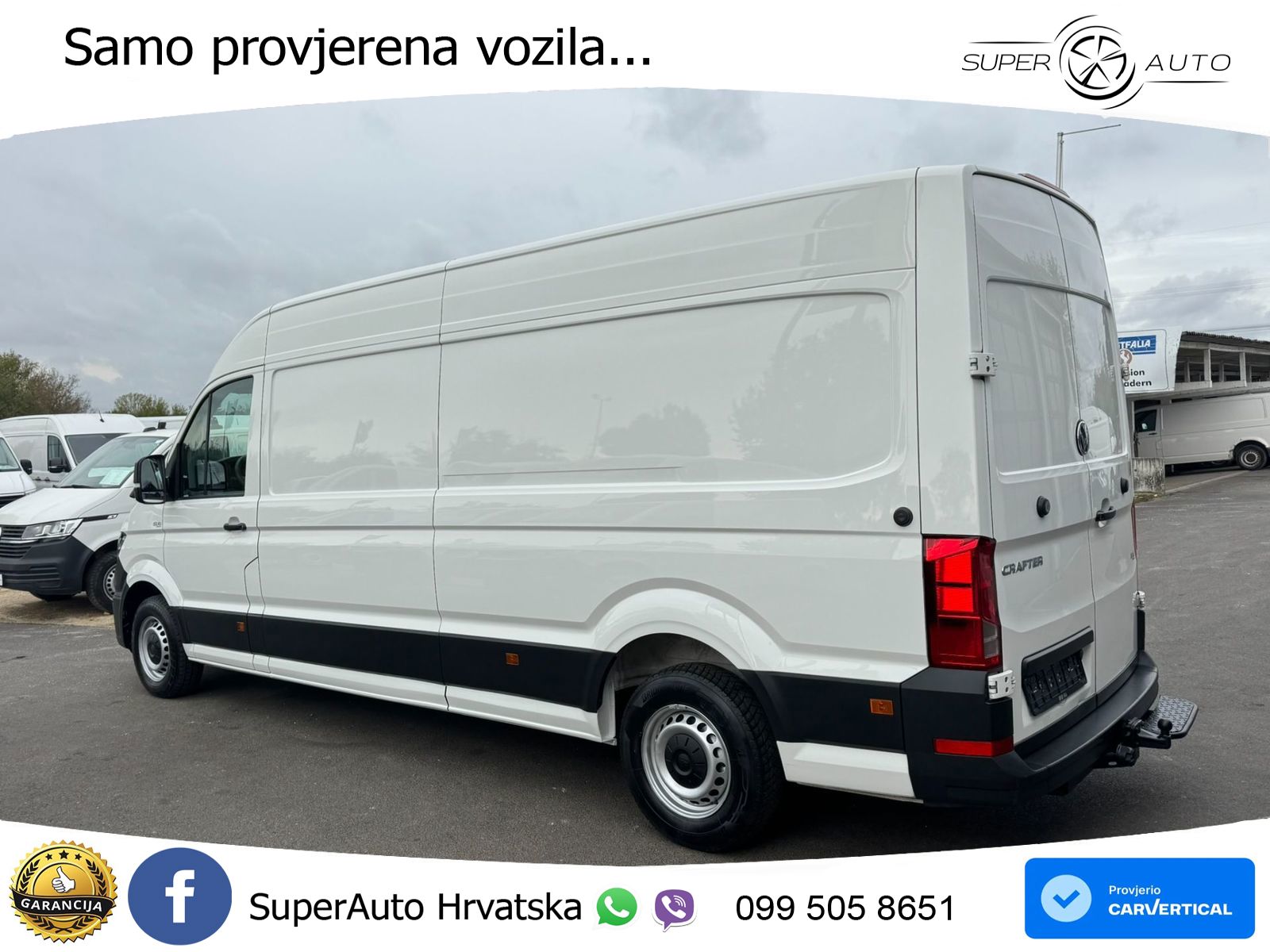 Volkswagen Crafter  Kasten 35 LR Maxi L3H2 DSG AHK 140 KS