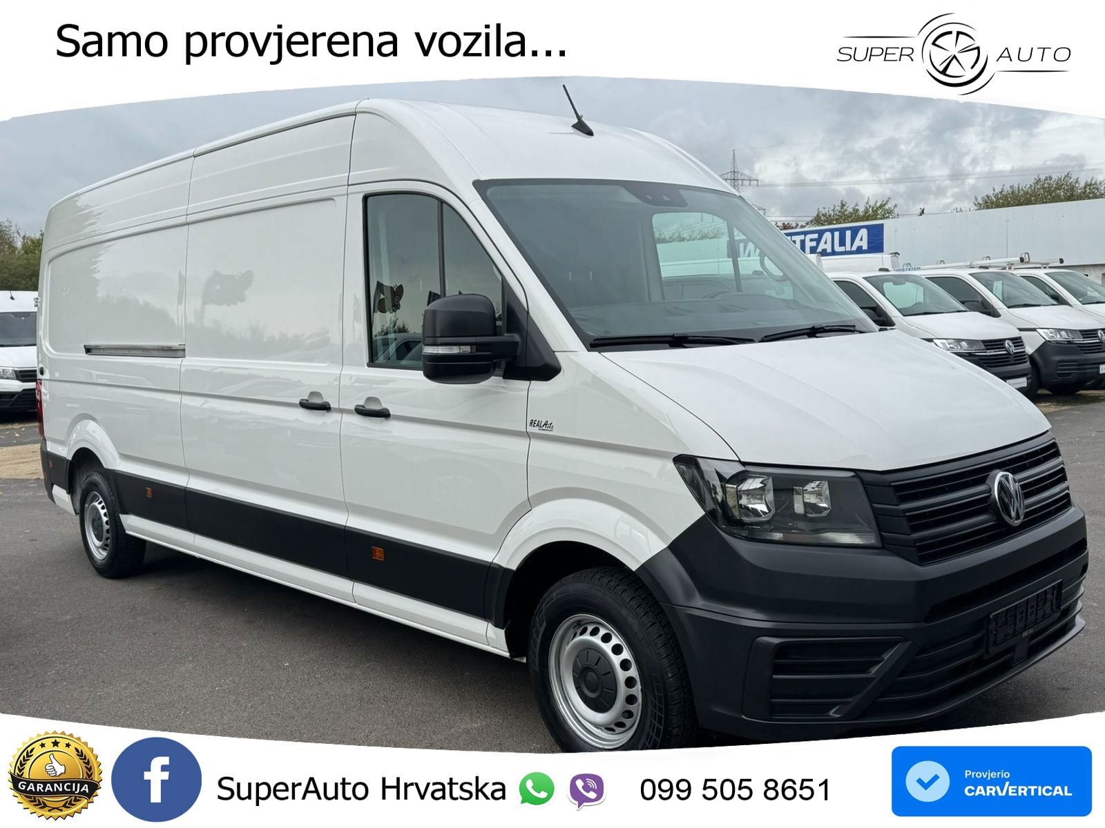 Volkswagen Crafter  Kasten 35 LR Maxi L3H2 DSG AHK 140 KS