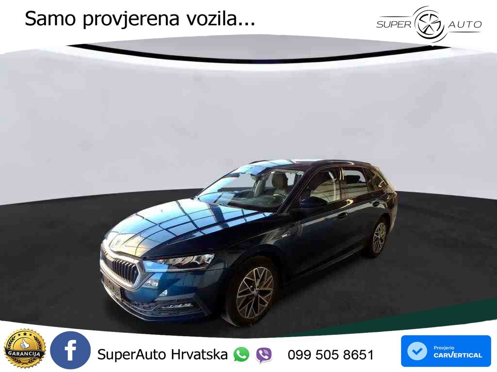 Škoda Octavia Combi 2.0 TDI (150 KS) DSG LED+GR SJED+ACC