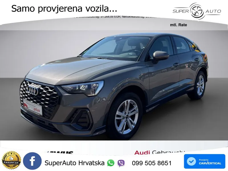 Audi Q3 II Sportback 45 TFSI (245 KS) quattro S tronic