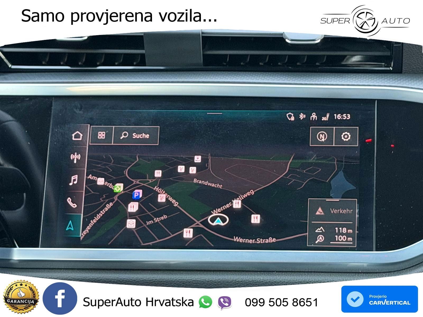 Audi Q3 Sportback 35 TDI (150 KS) S tronic S line LED+GR SJED+ACC