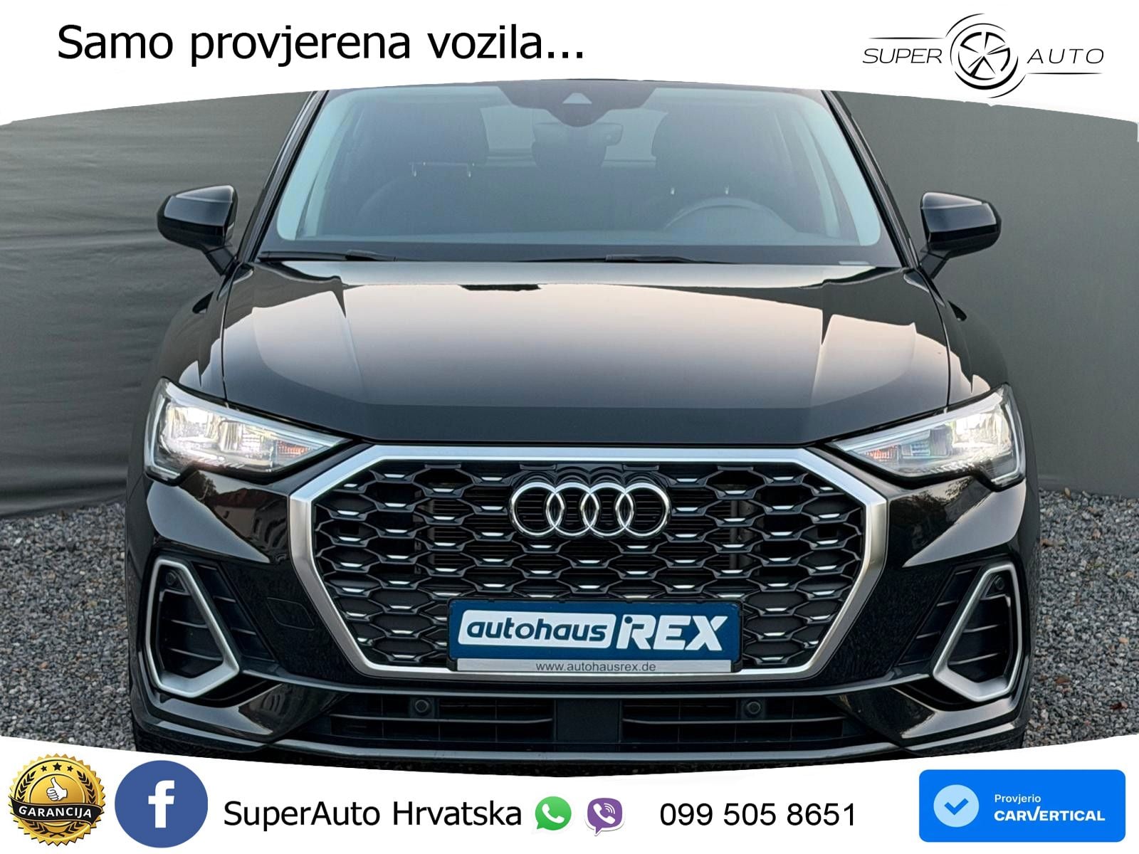 Audi Q3 Sportback 35 TDI (150 KS) S tronic S line LED+GR SJED+ACC
