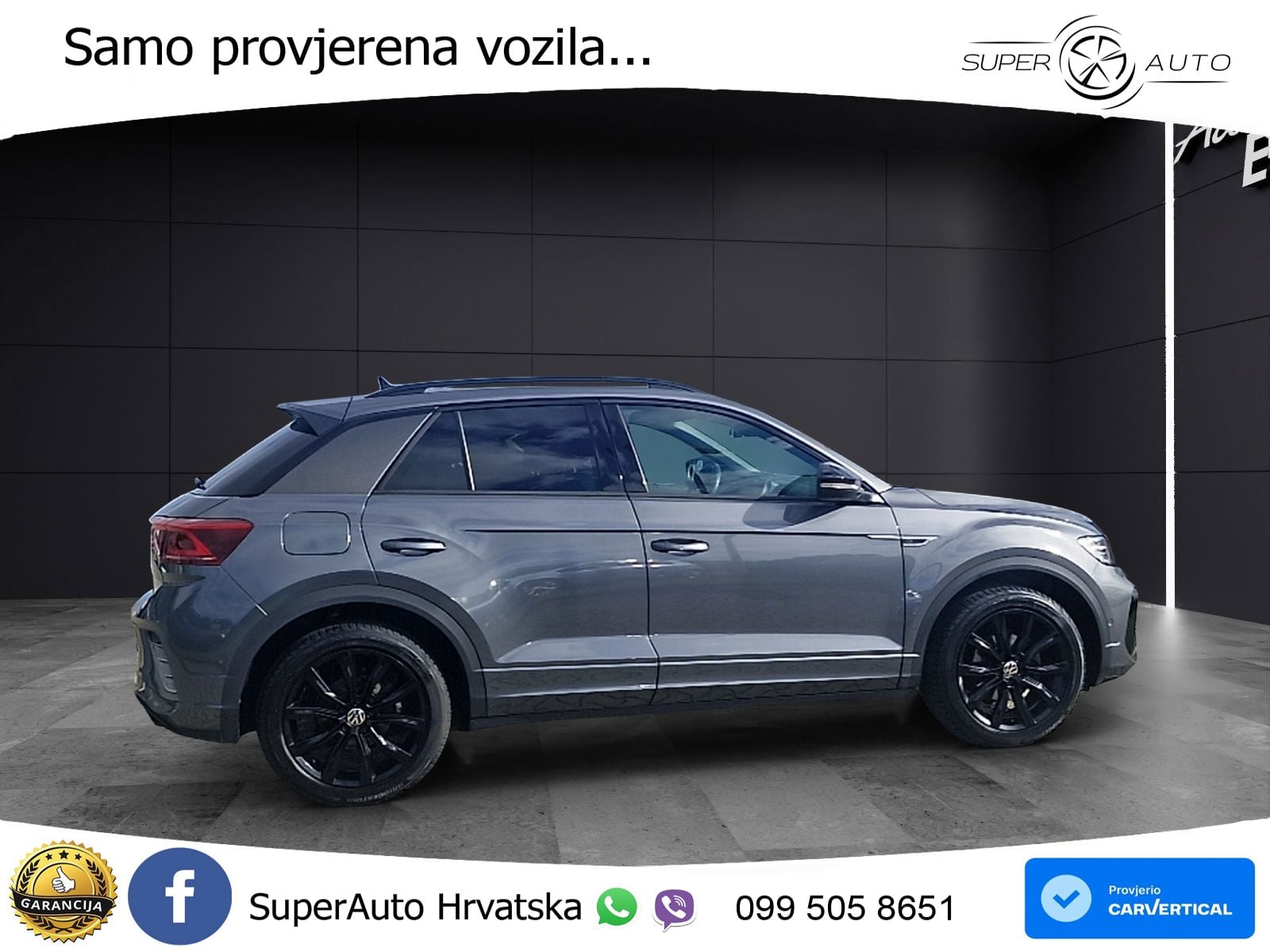 Volkswagen T-Roc 1.5 TSI (150 KS) R-Line MATRIX+GR SJED+KAM
