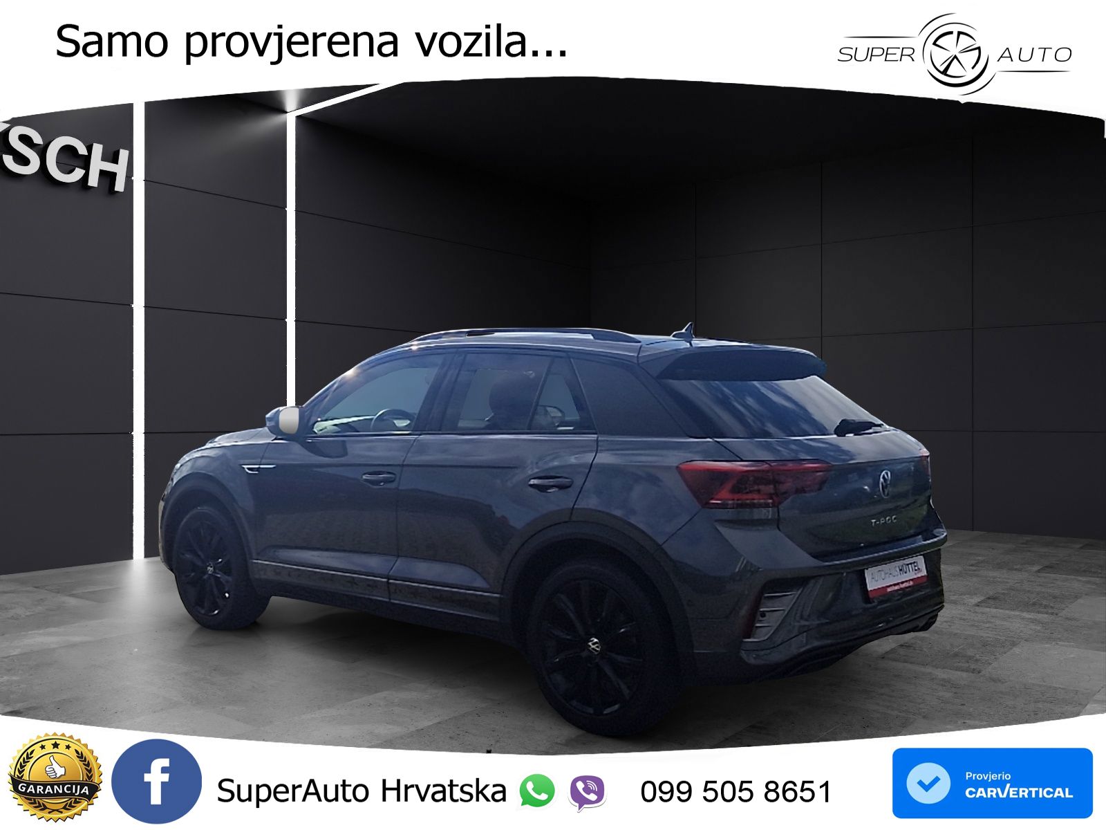 Volkswagen T-Roc 1.5 TSI (150 KS) R-Line MATRIX+GR SJED+KAM