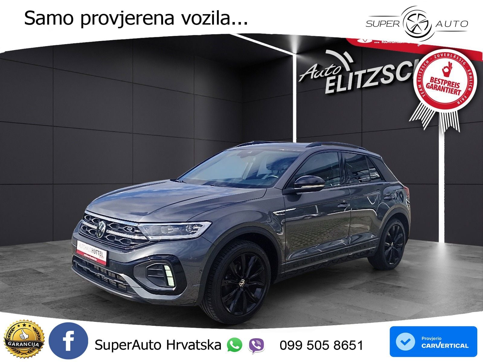 Volkswagen T-Roc 1.5 TSI (150 KS) R-Line MATRIX+GR SJED+KAM
