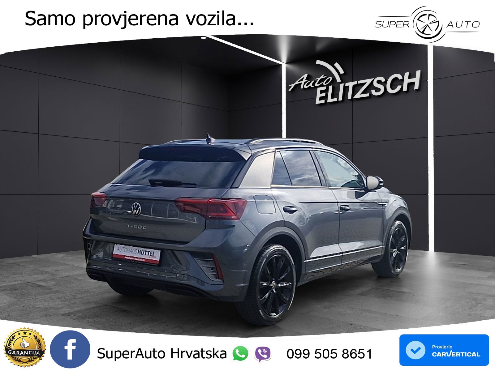 Volkswagen T-Roc 1.5 TSI (150 KS) R-Line MATRIX+GR SJED+KAM