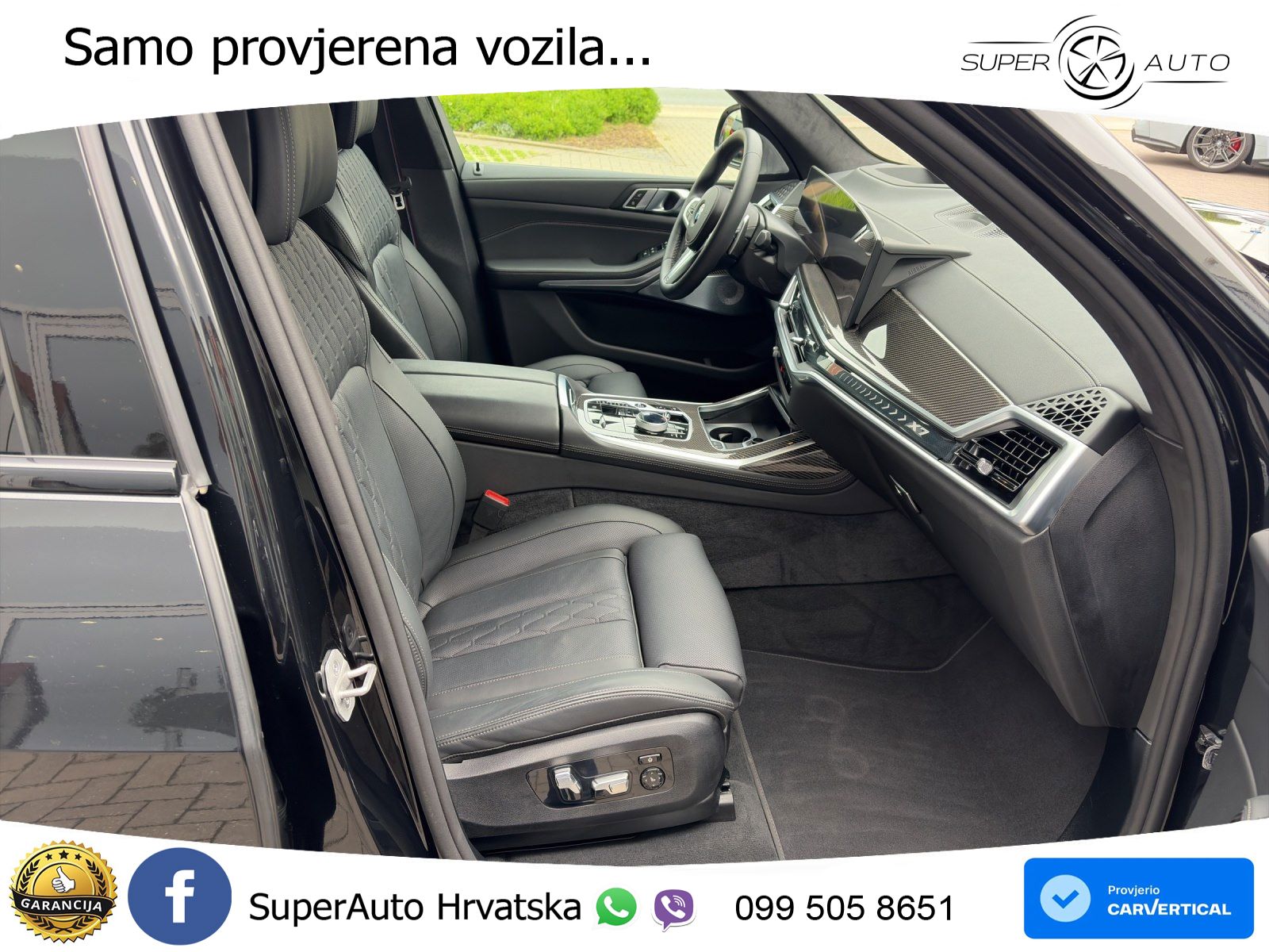BMW X7 40d (352 KS) xDrive Steptronic M Sport ZRAČNI+ACC+GR SJED+KAM+PANO