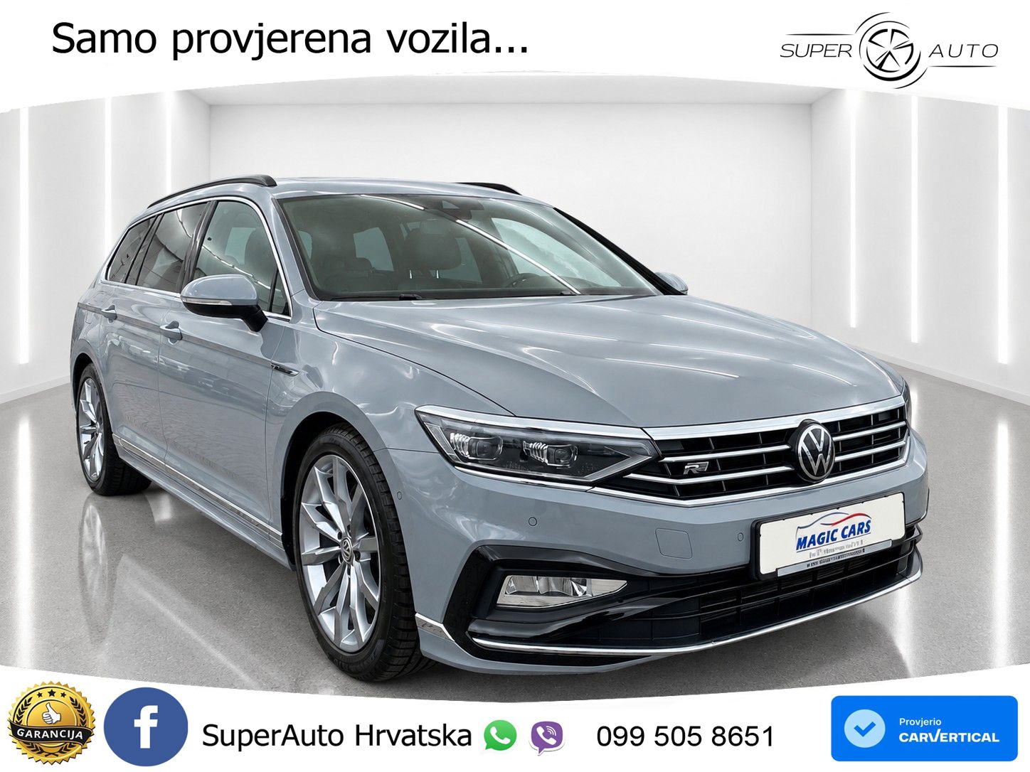 Volkswagen Passat Variant 1.5 TSI (150 KS) DSG ACT R-Line LED+GR SJED+ACC
