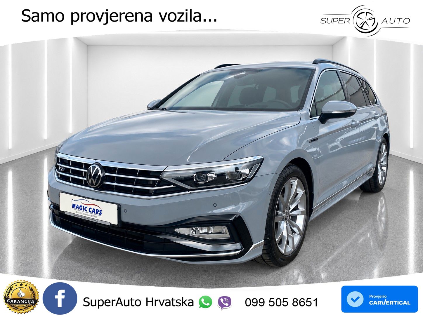 Volkswagen Passat Variant 1.5 TSI (150 KS) DSG ACT R-Line LED+GR SJED+ACC