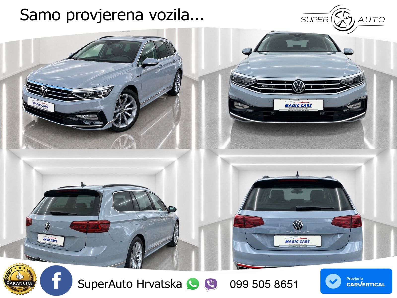 Volkswagen Passat Variant 1.5 TSI (150 KS) DSG ACT R-Line LED+GR SJED+ACC