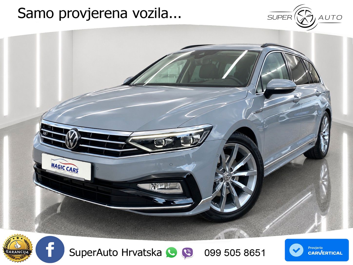 Volkswagen Passat Variant 1.5 TSI (150 KS) DSG ACT R-Line LED+GR SJED+ACC