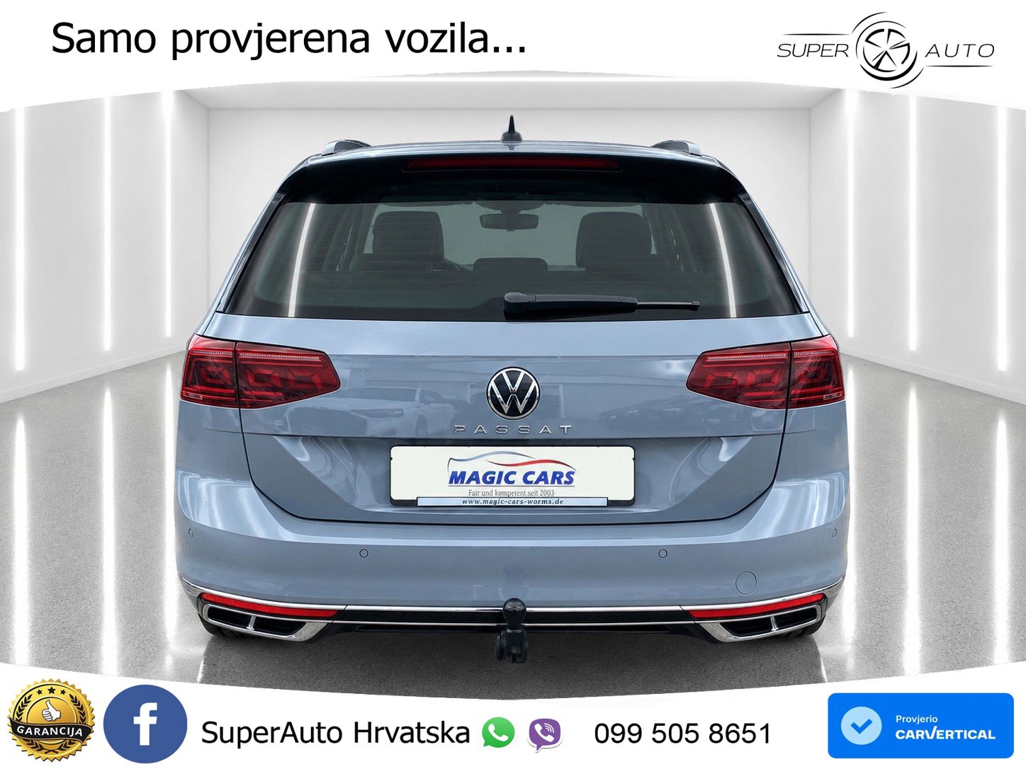 Volkswagen Passat Variant 1.5 TSI (150 KS) DSG ACT R-Line LED+GR SJED+ACC