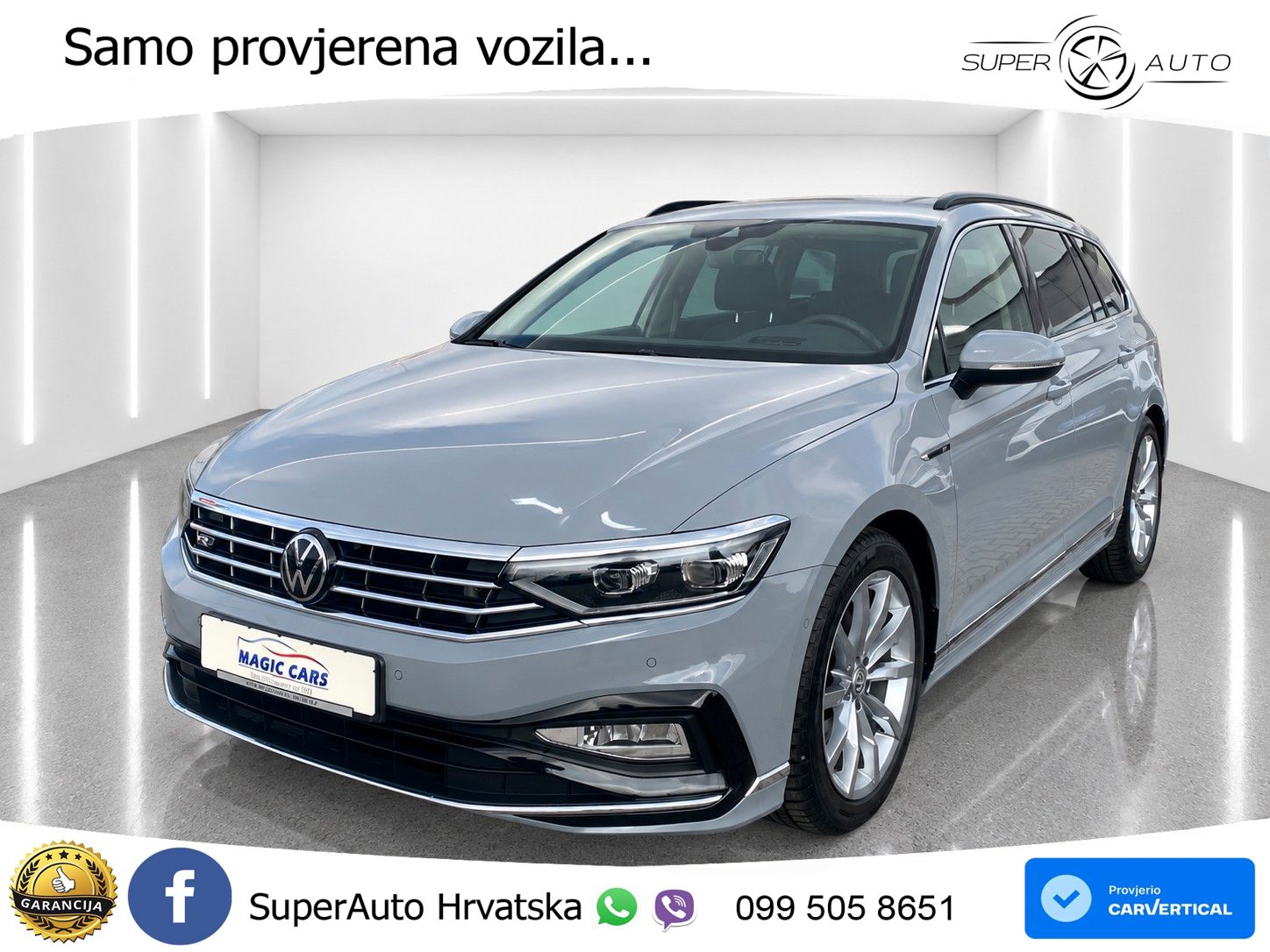 Volkswagen Passat Variant 1.5 TSI (150 KS) DSG ACT R-Line LED+GR SJED+ACC
