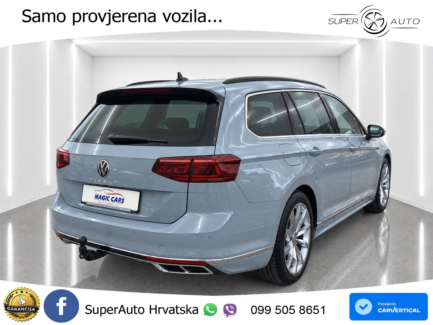 Volkswagen Passat Variant 1.5 TSI (150 KS) DSG ACT R-Line LED+GR SJED+ACC