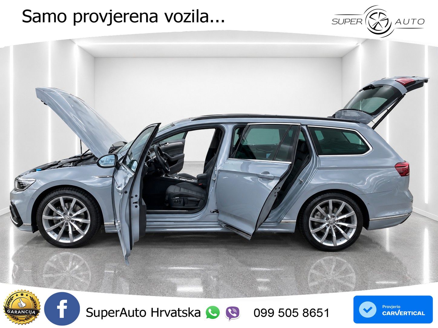 Volkswagen Passat Variant 1.5 TSI (150 KS) DSG ACT R-Line LED+GR SJED+ACC