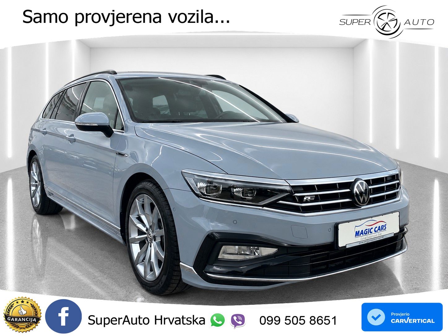 Volkswagen Passat Variant 1.5 TSI (150 KS) DSG ACT R-Line LED+GR SJED+ACC